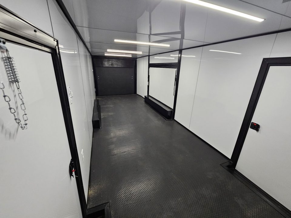 New 2027 Steel Pines Cargo 8.5x26 TA, 7' Interior height, 5.2K axles, .080 polycore, Race Package Bundle Car / Racing Trailer