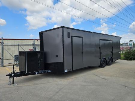 New 2027 Steel Pines Cargo 8.5x26 TA, 7' Interior height, 5.2K axles, .080 polycore, Race Package Bundle Car / Racing Trailer