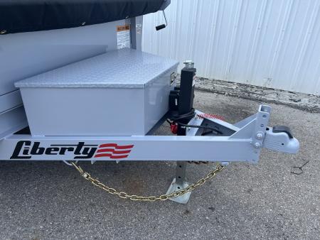 New 2027 Liberty 6 X 10 FT DUMP TRAILER W/ SPREAD GATE RAMPS AND TARP KIT 10K