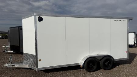 New 2027 Stealth Aluminum Cargo Trailer 7.4 X 16