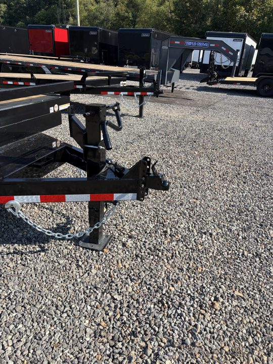 New 2026 Triple Crown Trailers 8.5x24 Heavy Duty Deckover Equipment Trailer, 14K GVWR