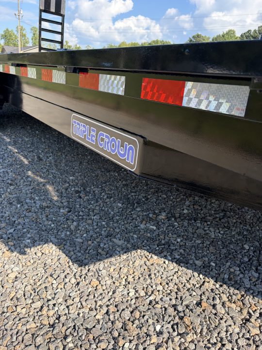 New 2026 Triple Crown Trailers 8.5x24 Heavy Duty Deckover Equipment Trailer, 14K GVWR