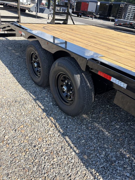 New 2026 Triple Crown Trailers 8.5x24 Heavy Duty Deckover Equipment Trailer, 14K GVWR