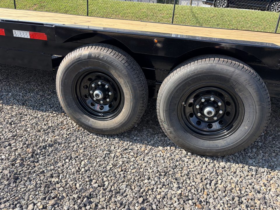 New 2026 Triple Crown Trailers 8.5x24 Heavy Duty Deckover Equipment Trailer, 14K GVWR