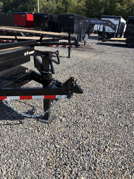 New 2026 Triple Crown Trailers 8.5x24 Heavy Duty Deckover Equipment Trailer, 14K GVWR