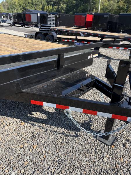 New 2026 Triple Crown Trailers 8.5x24 Heavy Duty Deckover Equipment Trailer, 14K GVWR