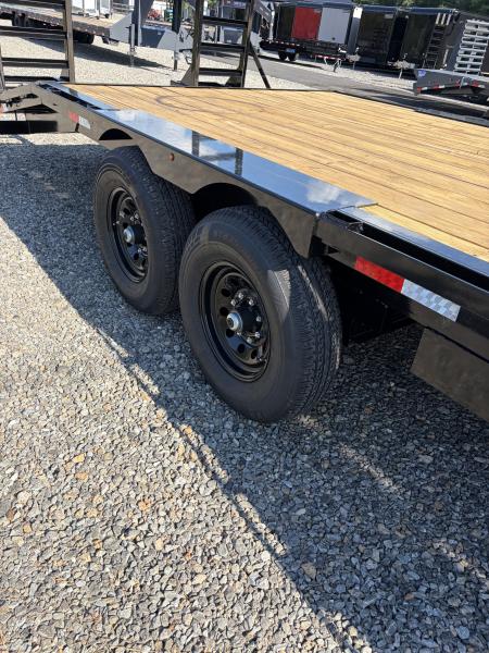 New 2026 Triple Crown Trailers 8.5x24 Heavy Duty Deckover Equipment Trailer, 14K GVWR