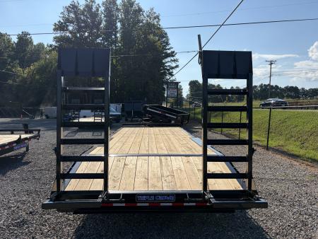 New 2026 Triple Crown Trailers 8.5x24 Heavy Duty Deckover Equipment Trailer, 14K GVWR