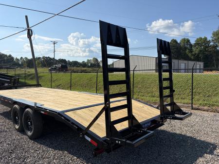 New 2026 Triple Crown Trailers 8.5x24 Heavy Duty Deckover Equipment Trailer, 14K GVWR