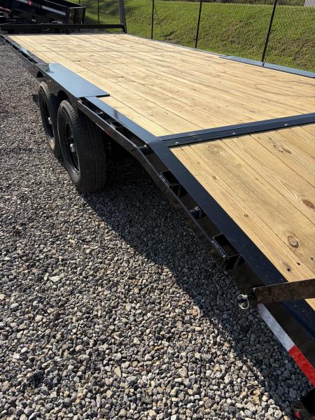 New 2026 Triple Crown Trailers 8.5x24 Heavy Duty Deckover Equipment Trailer, 14K GVWR
