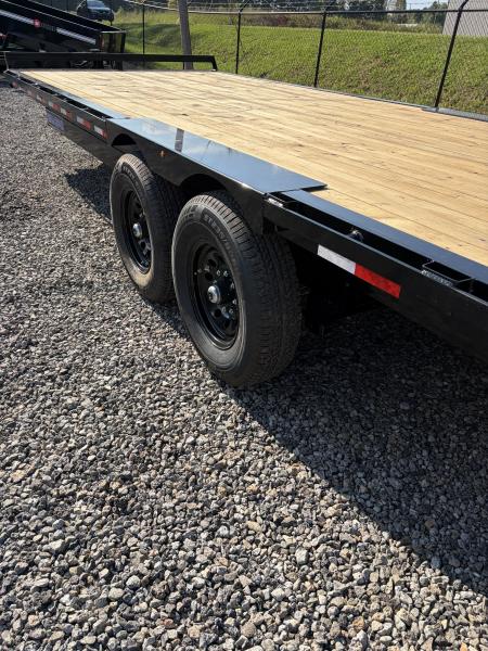 New 2026 Triple Crown Trailers 8.5x24 Heavy Duty Deckover Equipment Trailer, 14K GVWR