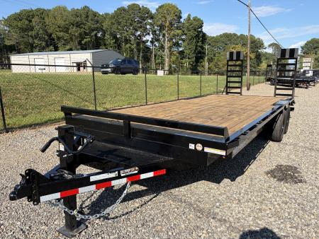 New 2026 Triple Crown Trailers 8.5x24 Heavy Duty Deckover Equipment Trailer, 14K GVWR