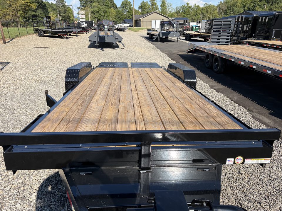 New 2027 Triple Crown 7X20 Equipment Trailer With Mega Ramps, Removable Fender, 14K GVWR