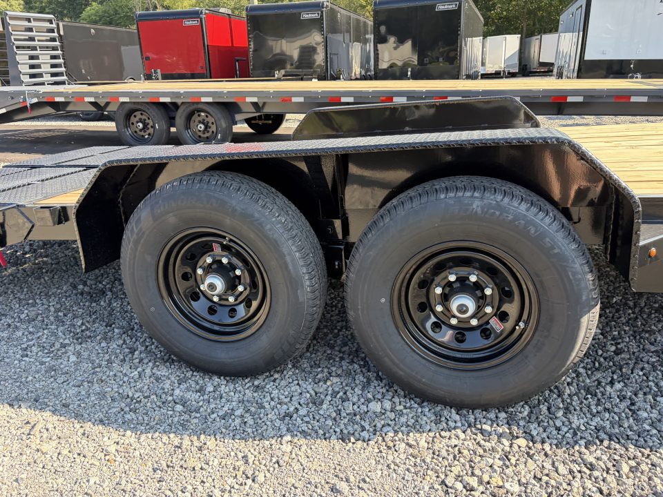 New 2027 Triple Crown 7X20 Equipment Trailer With Mega Ramps, Removable Fender, 14K GVWR