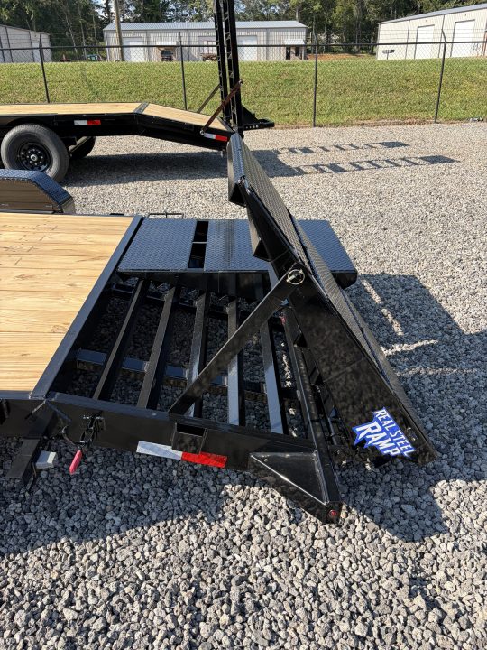 New 2027 Triple Crown 7X20 Equipment Trailer With Mega Ramps, Removable Fender, 14K GVWR