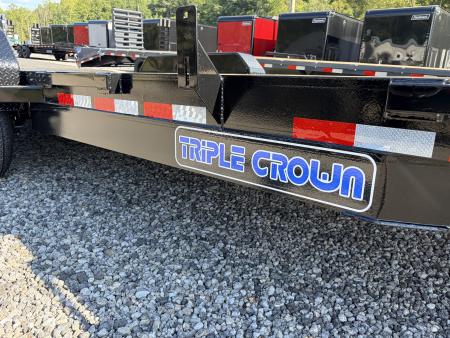 New 2027 Triple Crown 7X20 Equipment Trailer With Mega Ramps, Removable Fender, 14K GVWR