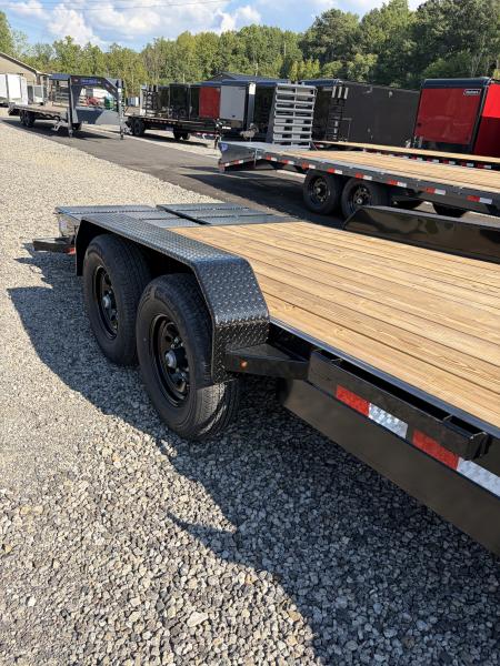 New 2027 Triple Crown 7X20 Equipment Trailer With Mega Ramps, Removable Fender, 14K GVWR