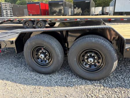 New 2027 Triple Crown 7X20 Equipment Trailer With Mega Ramps, Removable Fender, 14K GVWR