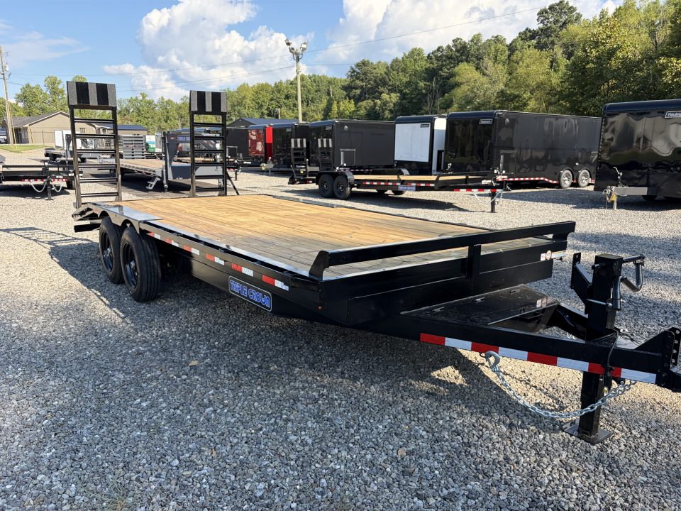 2027 8×20 Equipment Flatbed Trailer