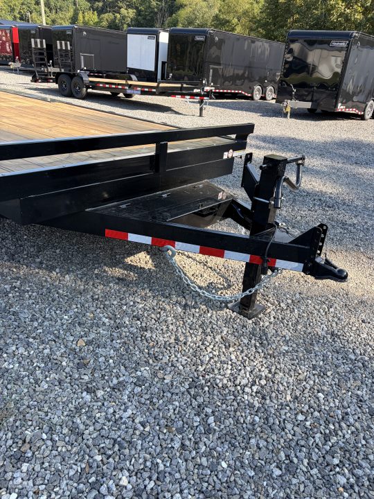 New 2027 Triple Crown 8X20 Heavy Duty Deckover Equipment Trailer, 16K GVWR, 6' Ramps