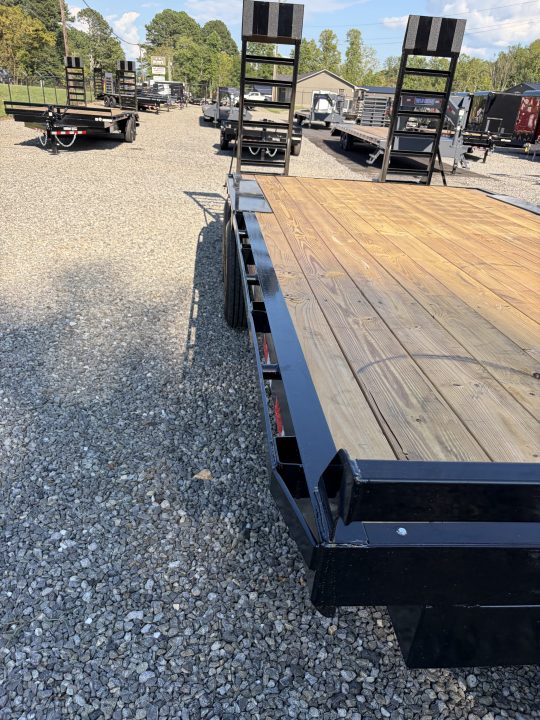 New 2027 Triple Crown 8X20 Heavy Duty Deckover Equipment Trailer, 16K GVWR, 6' Ramps
