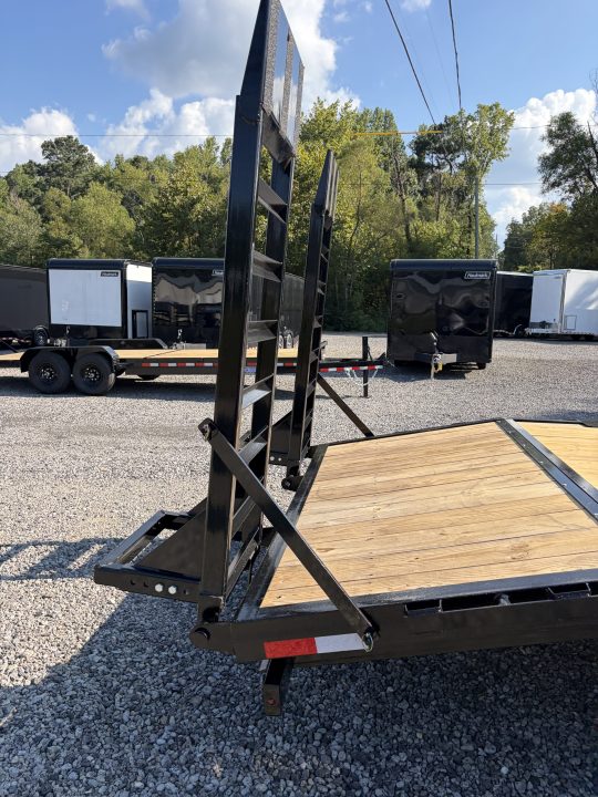 New 2027 Triple Crown 8X20 Heavy Duty Deckover Equipment Trailer, 16K GVWR, 6' Ramps