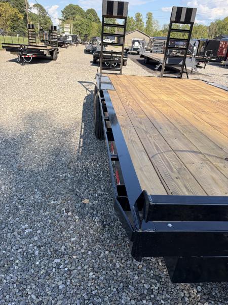 New 2027 Triple Crown 8X20 Heavy Duty Deckover Equipment Trailer, 16K GVWR, 6' Ramps