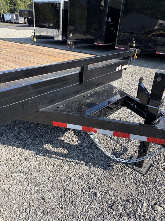 New 2027 Triple Crown 8X20 Heavy Duty Deckover Equipment Trailer, 16K GVWR, 6' Ramps