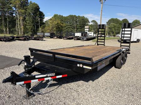 New 2027 Triple Crown 8X20 Heavy Duty Deckover Equipment Trailer, 16K GVWR, 6' Ramps