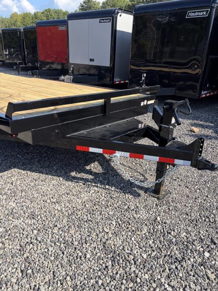 New 2027 Triple Crown 8.5x24 Heavy Duty Deckover Equipment Trailer, 16K GVWR, 6' Ramps, Powder-Coated
