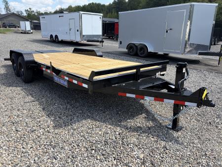 New 2027 Triple Crown 7X20 Equipment Trailer With Mega Ramps, Removable Fender, 16K GVWR