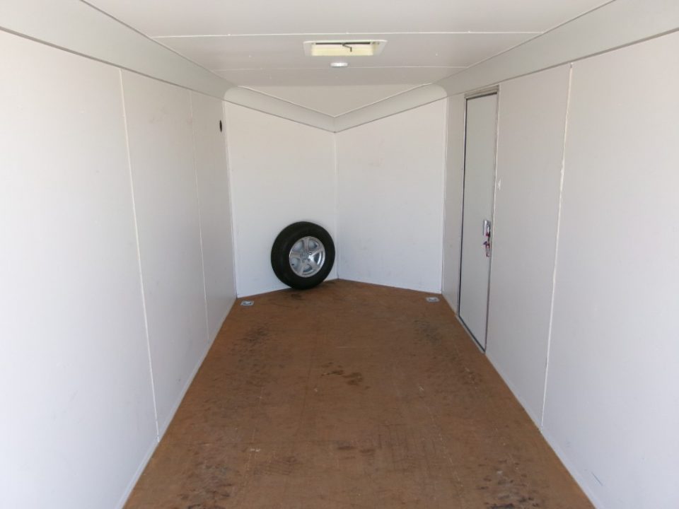 Used 2017 Haulmark HAU7X16WT2 Cargo / Enclosed Trailer