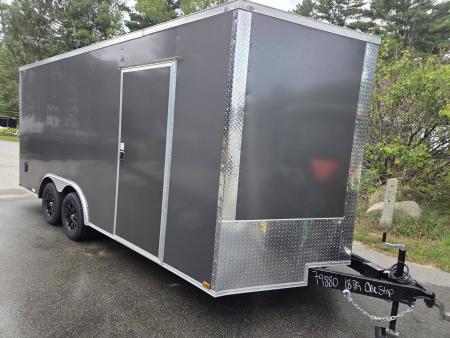 New 2026 One Stop 8.5x18 one stop enclosed cargo trailer extra height rear ramp Cargo / Enclosed Trailer