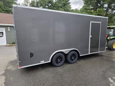 New 2026 One Stop 8.5x18 one stop enclosed cargo trailer extra height rear ramp Cargo / Enclosed Trailer