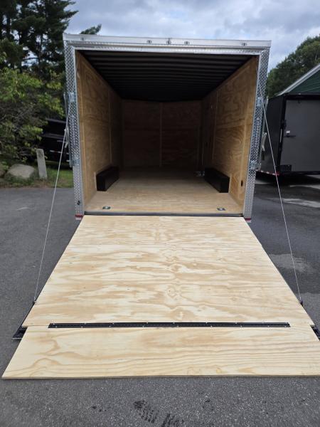 New 2026 One Stop 8.5x18 one stop enclosed cargo trailer extra height rear ramp Cargo / Enclosed Trailer