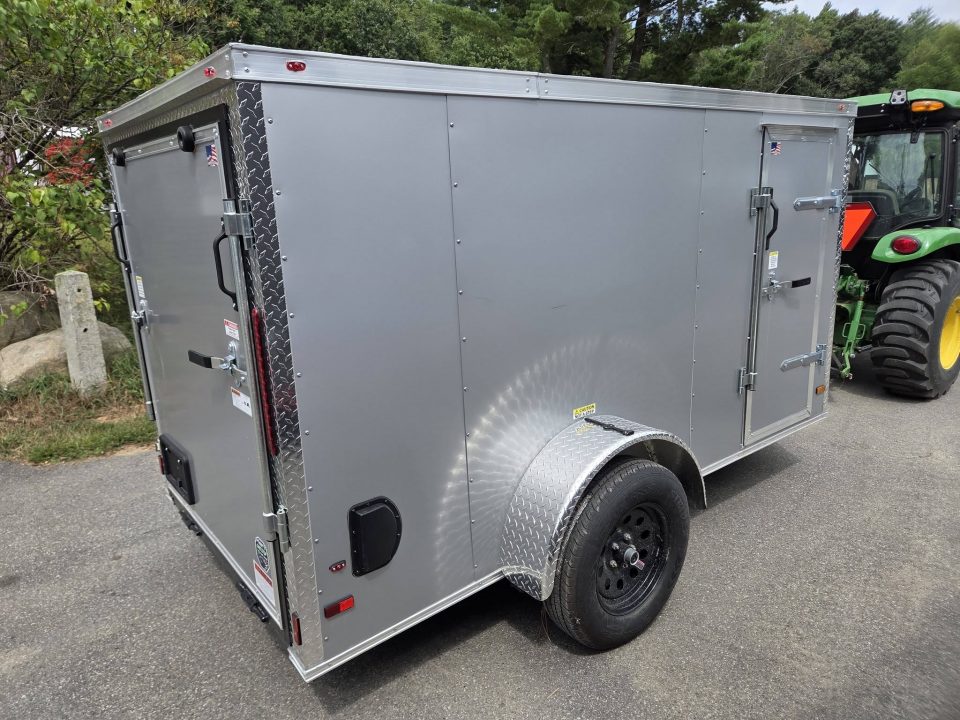 New 2026 One Stop 5x10 enclosed cargo trailer car ramp Cargo / Enclosed Trailer