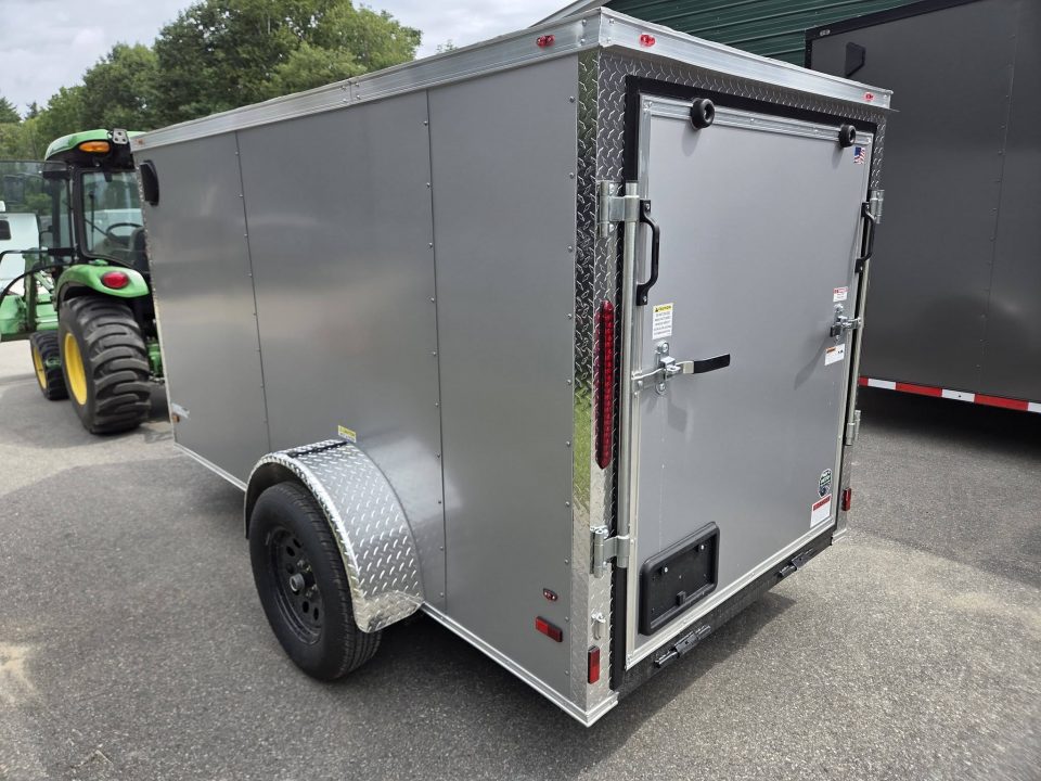 New 2026 One Stop 5x10 enclosed cargo trailer car ramp Cargo / Enclosed Trailer