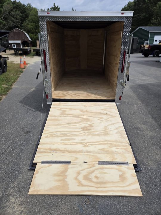 New 2026 One Stop 5x10 enclosed cargo trailer car ramp Cargo / Enclosed Trailer