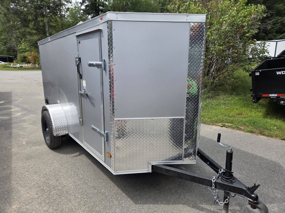New 2026 One Stop 5x10 enclosed cargo trailer car ramp Cargo / Enclosed Trailer
