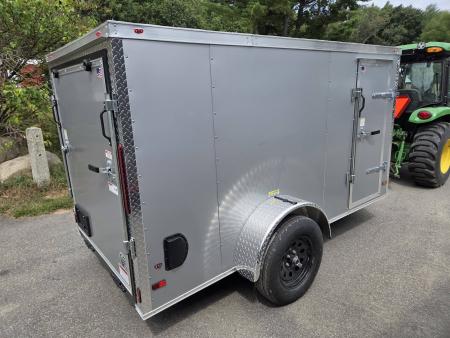 New 2026 One Stop 5x10 enclosed cargo trailer car ramp Cargo / Enclosed Trailer