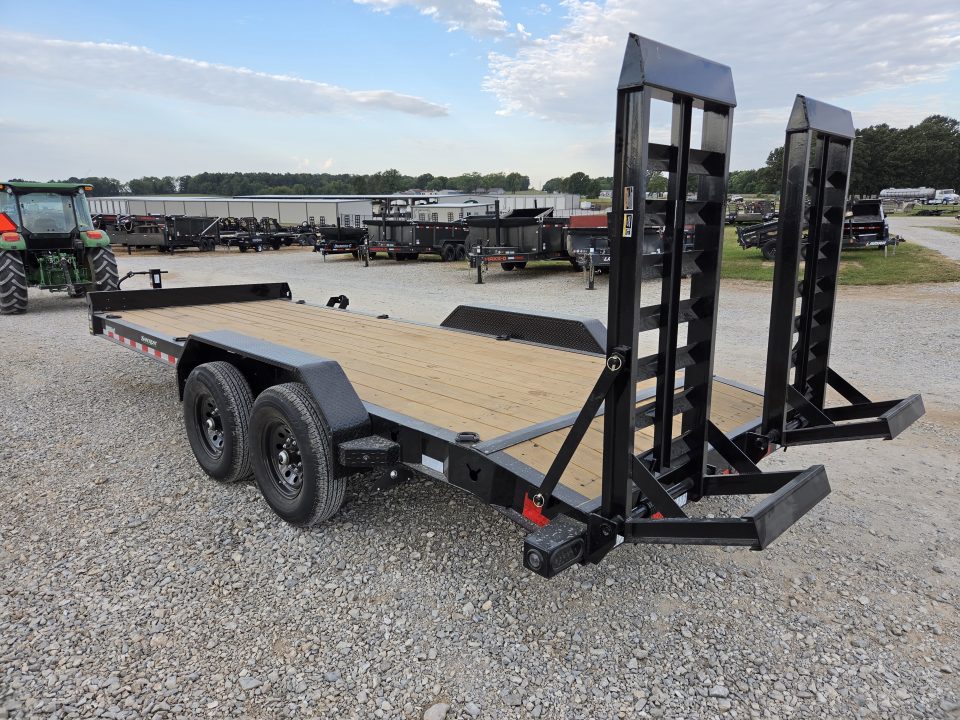 New 2027 Load Trail 83X20 TANDEM 14K EQUIPMENT HAULER W/8" I-BEAM FRAME WIDE STANDUPS & TOOL TRAY