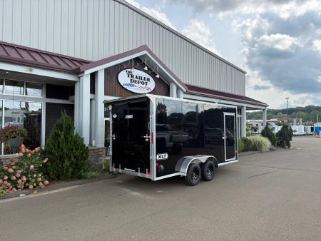 New EZ Hauler 7' x 16' Enclosed Pro Series Cargo Trailer 7K