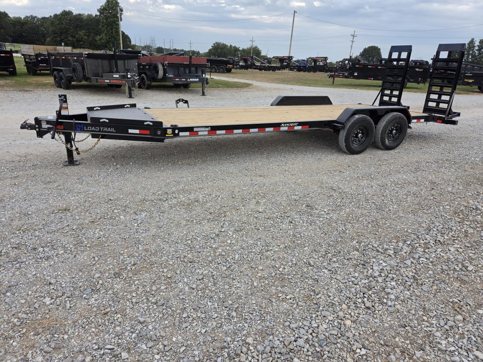 New 2027 Load Trail 83X22 TANDEM 14K EQUIPMENT HAULER W/FULL TONGUE BOX & WIDE STANDUPS