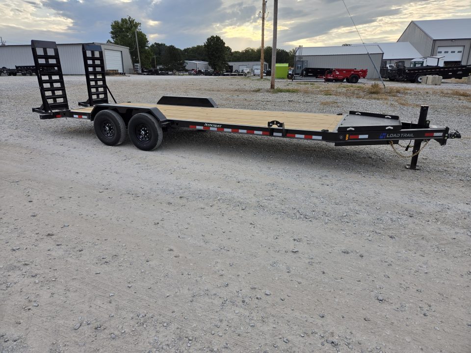 New 2027 Load Trail 83X22 TANDEM 14K EQUIPMENT HAULER W/FULL TONGUE BOX & WIDE STANDUPS