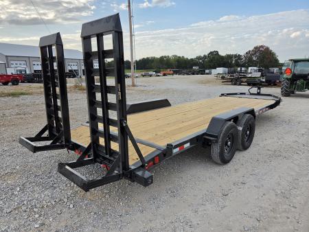 New 2027 Load Trail 83X22 TANDEM 14K EQUIPMENT HAULER W/FULL TONGUE BOX & WIDE STANDUPS