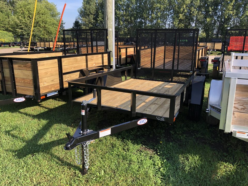 New 2027 AMO 5X8 Landscape Trailer