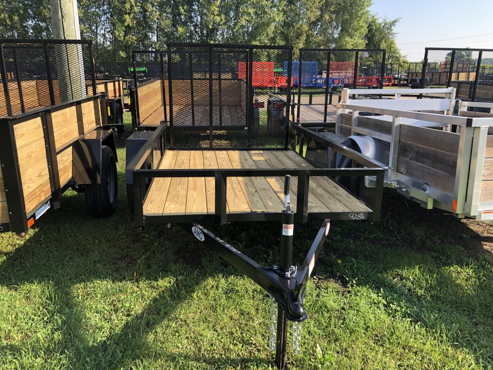 New 2027 AMO 5X8 Landscape Trailer