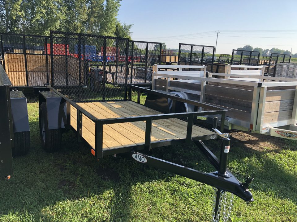 New 2027 AMO 5X8 Landscape Trailer