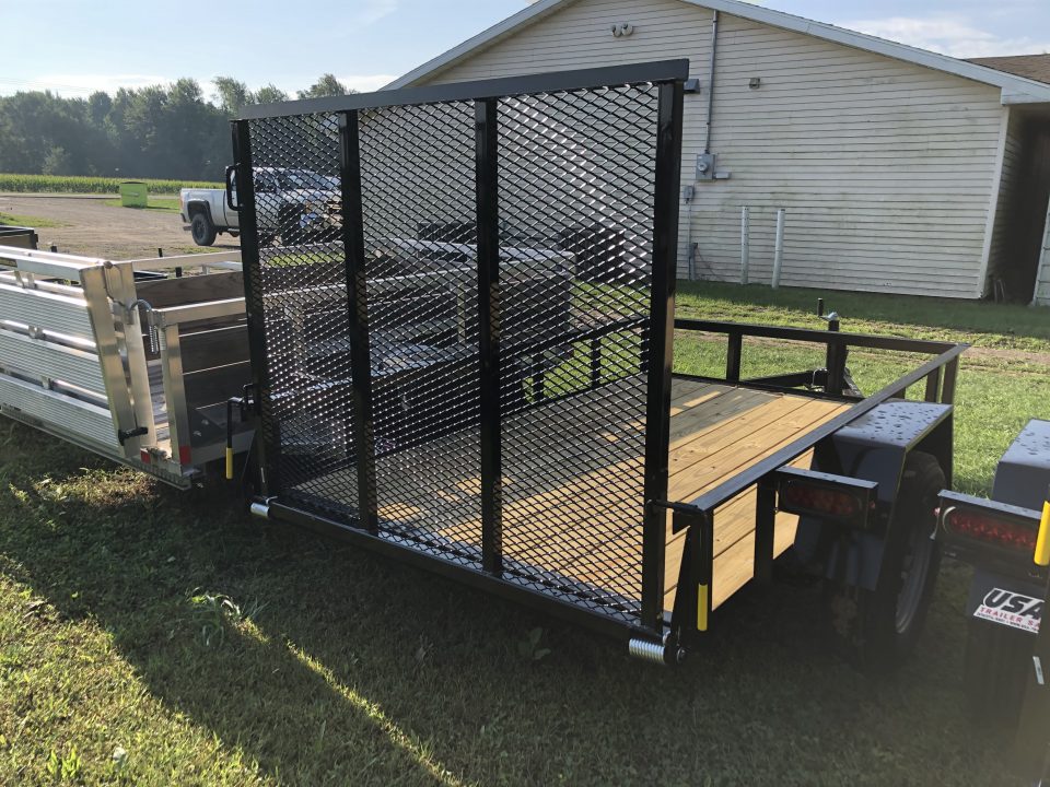 New 2027 AMO 5X8 Landscape Trailer
