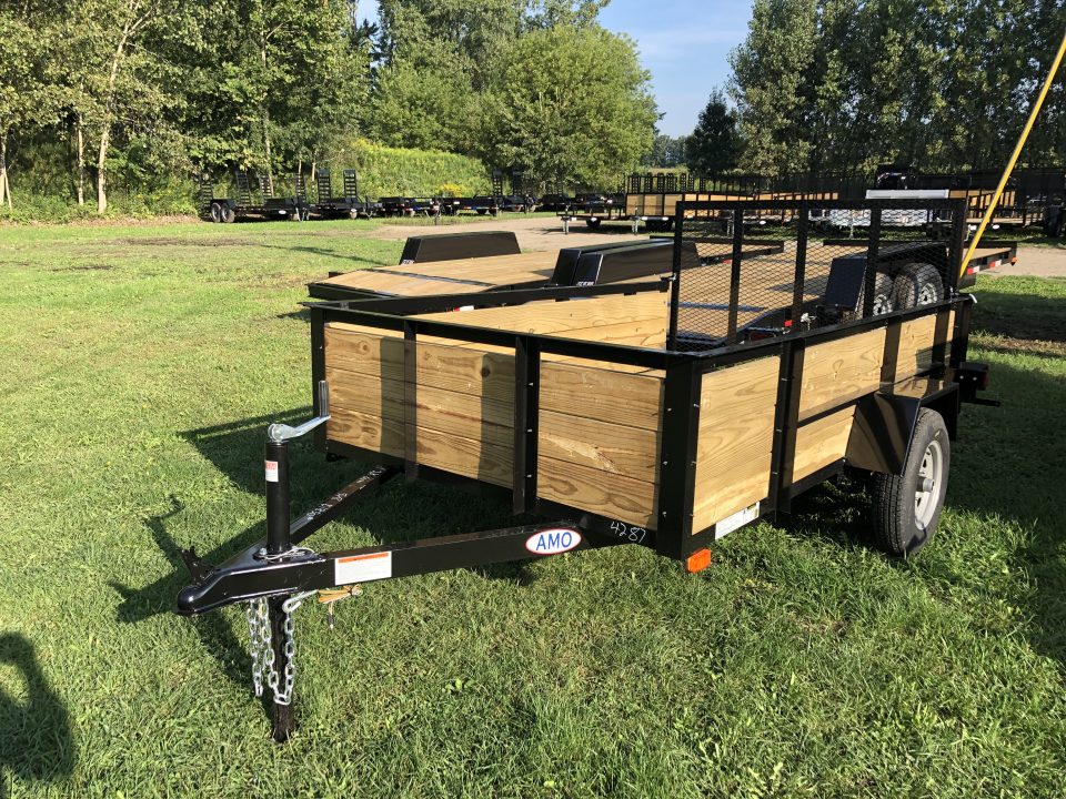 New 2027 AMO 5X8 2K WOODSIDE Landscape Trailer